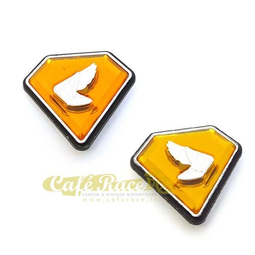 Coppia emblemi per fianchetti - emblemi,