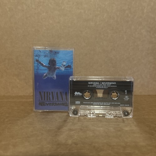 Nirvana nevermind cassette - nevermind,