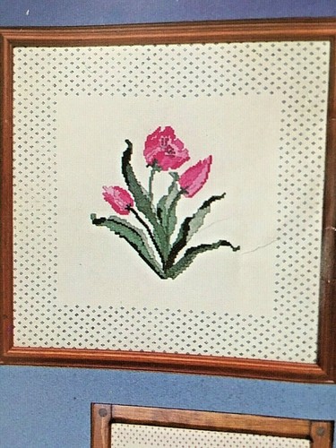Kit punto croce tulips - kit,