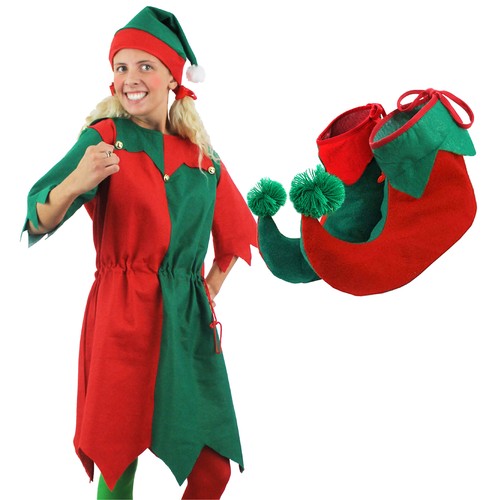 Costume elfo vestito - costume,
