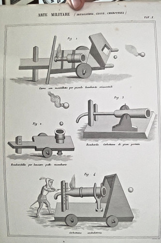 Stampe 1875 arte militare - stampe,