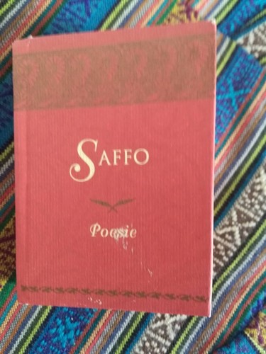 Libro mignon saffo - libro, poesie