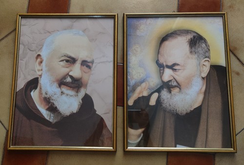 Quadri padre pio con - quadri,
