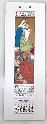 Pagina calendario 1909