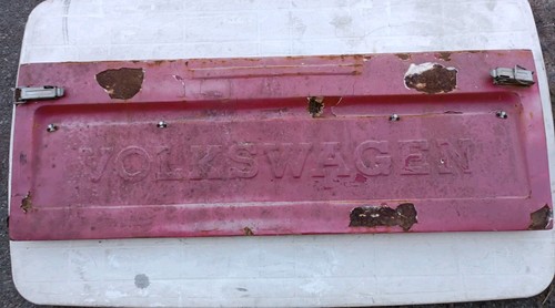 Sponda posteriore caddy mk1 - sponda,