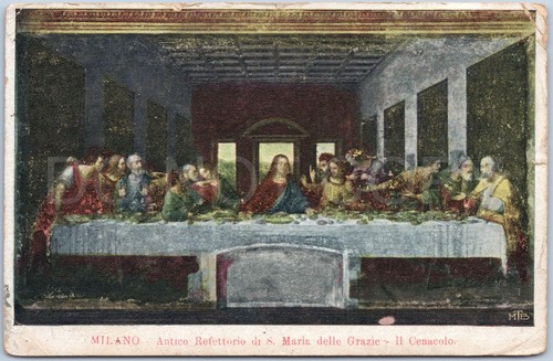 Antique postcard artistic - antique,