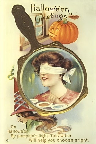 Cartolina happy halloween - cartolina,