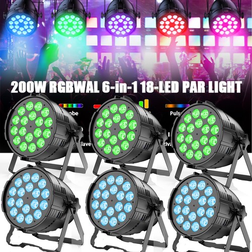 200w 18led rgbwal par can - 200w,