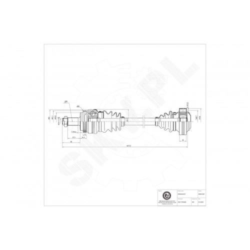 Albero trasmissione - albero,
