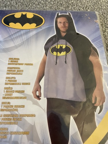 Costume poncho batman - costume,