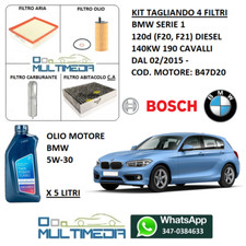 KIT TAGLIANDO 4 FILTRI OLIO