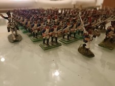 Napoleonic Wargame 28mm, 222 metal soldier PAINTED,  metal material 