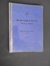 Lista ricambi L 312-Mercedes