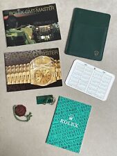 ROLEX GMT MASTER 1993 1994 ENGLISH 16710 16700 16713 16718 SET BOOKLET ORIGINAL