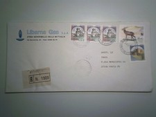 Busta Viaggiata "LIBARNA GAS