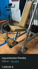 attrezzi palestra usati Leg