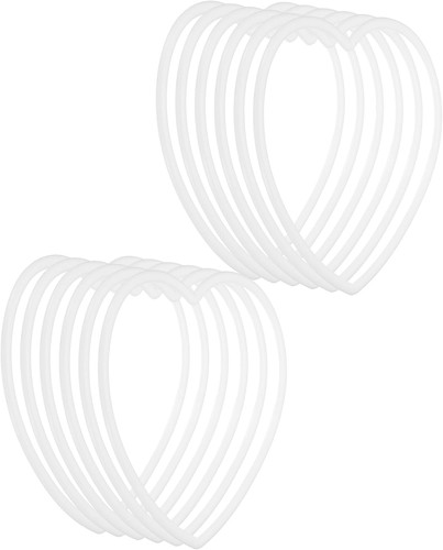 Anelli cuore per - 8",