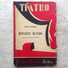 Libro Di Teatro Vintage 1954