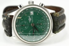CHRONOSWISS PANTHER P11 CH7513 crono automatico data Ø 38 mm scatola quadrante verde