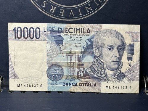 Banconota 10000 lire volta - ,