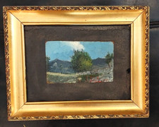 PACIFICO SIDOLI  (PC) 1868 - Piacenza 1963' piccola 'chicca'  OLIO