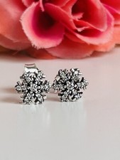 Orecchini Fiocco Di Neve Luminosi ❄️ In Argento