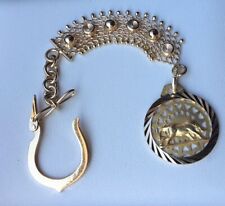 PORTACHIAVI?♥️?VINTAGE TORO IN ORO ROSA E GIALLO  750/1000, 18KT.