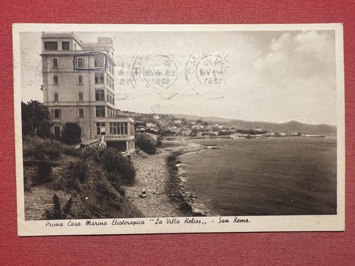 Cartolina prima casa marina - cartolina,