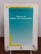 CELLINI DELBONO DENICOLO' - ESERCIZI DI ANALISI MACROECONOMIA [ CLUEB, 1995 ]