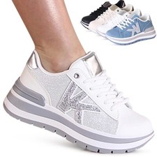 Scarpe Donna Plateau Sneakers
