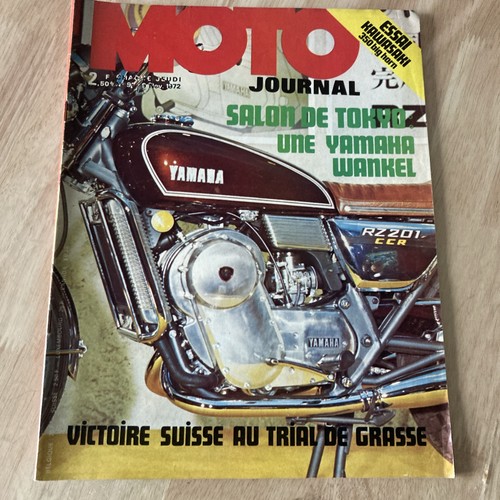 Moto journal 91 1972 - journal, n°