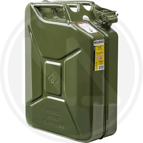 Tanica metallo verde new - tanica,