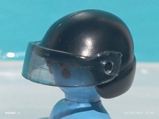 PLAYMOBIL CASCO NERO POLIZIA