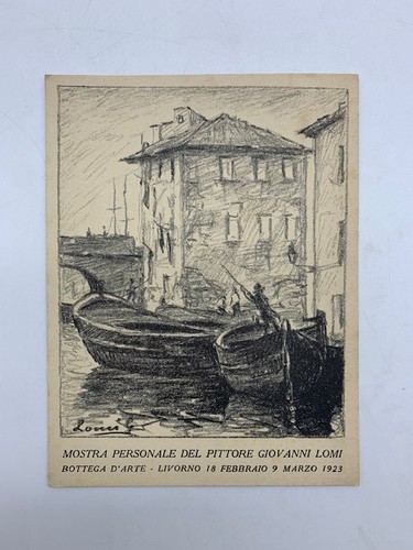 Cartolina invito mostra - cartolina,