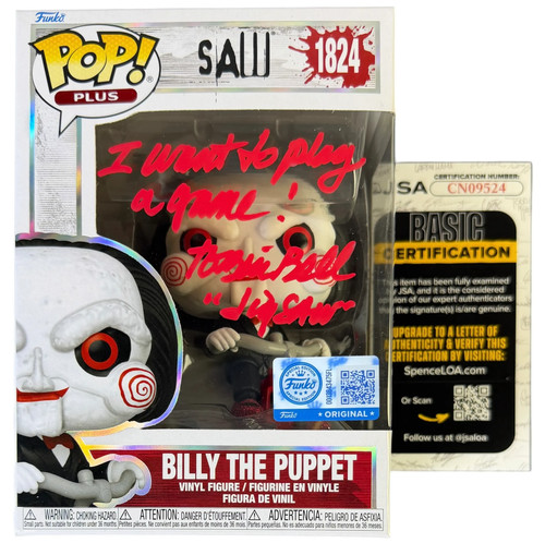 Tobin bell firmato funko - tobin,