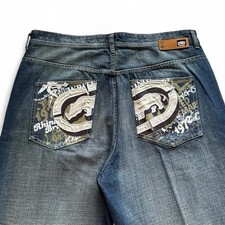 vintage eckō unltd. jeans larghi taglia 38