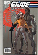 GI JOE Future Noir Special #1 Snake Eyes RARO incentivo rivenditore VARIANTE 2010