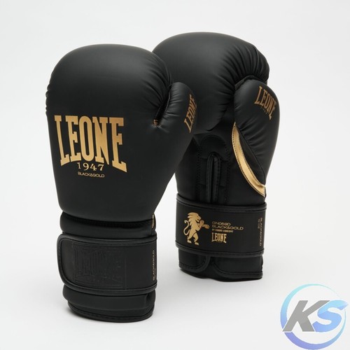 Leone guanti boxe black - guanti,