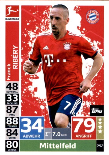 Topps match attax 252 - attax,