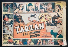 33) L'ILLUSTRAZIONE DEI RAGAZZI n. 17 Tarzan e le scimmie Bogdu - 1946 - buono