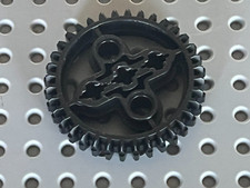 Engrenage LEGO Technic Black Gear ref 32498 / Set 3806 6948 9797 8547 8527 8292