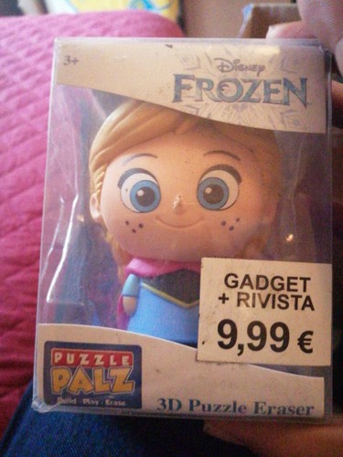Frozen walt disney puzzle - disney, 3d