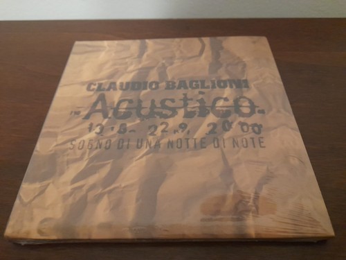 Claudio baglioni acusrico - claudio, cd