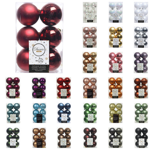 Palline natale 6cm - di,