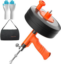 Molla Sturatubi Spirale per La Pulizia Dei Tubi, 15 M, Con Attacco per Trapano, 