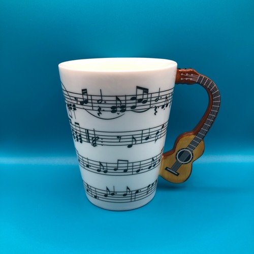 Tazza con manico - chitarra, note