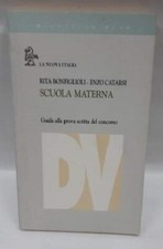 Scuola materna - Guida alla prova scritta del concorso - di Bonfiglioli, Catarsi