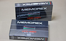 7 cassette MEMOREX Video 2000