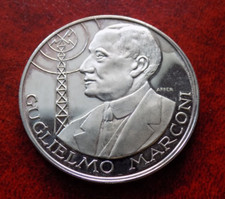 Guglielmo marconi argento - guglielmo,