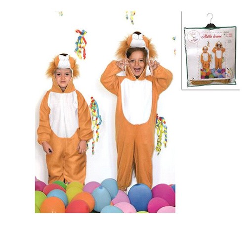 Costume vestito leone - vestito,